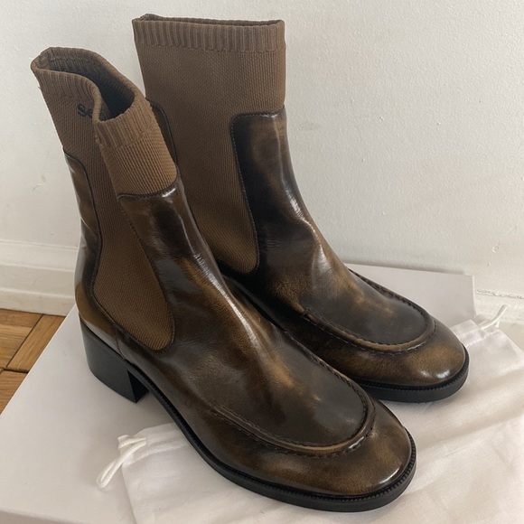 SEE BY CHLOÉ
Khaki Wendy Sock Boots - Picture 7 of 7